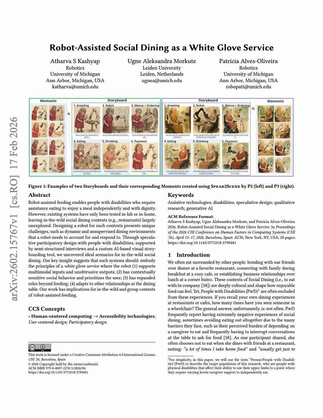 The first page of the paper