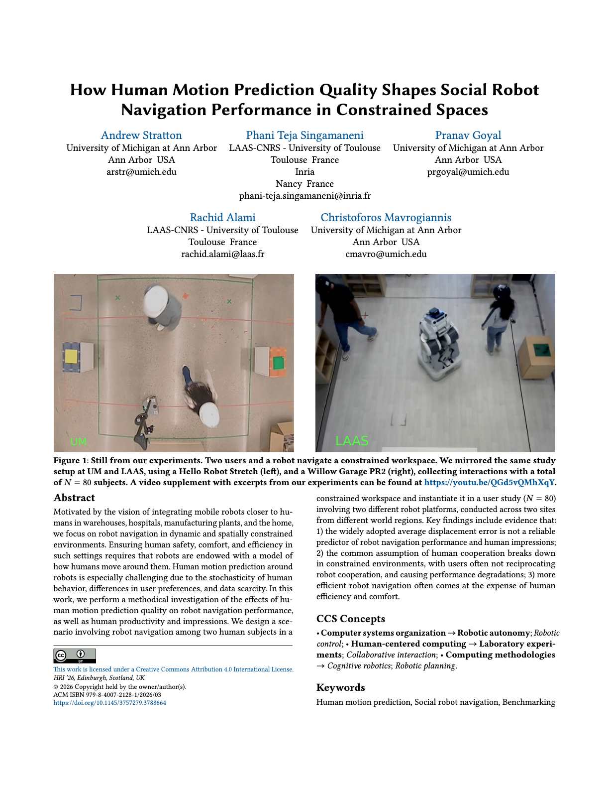 The first page of the paper