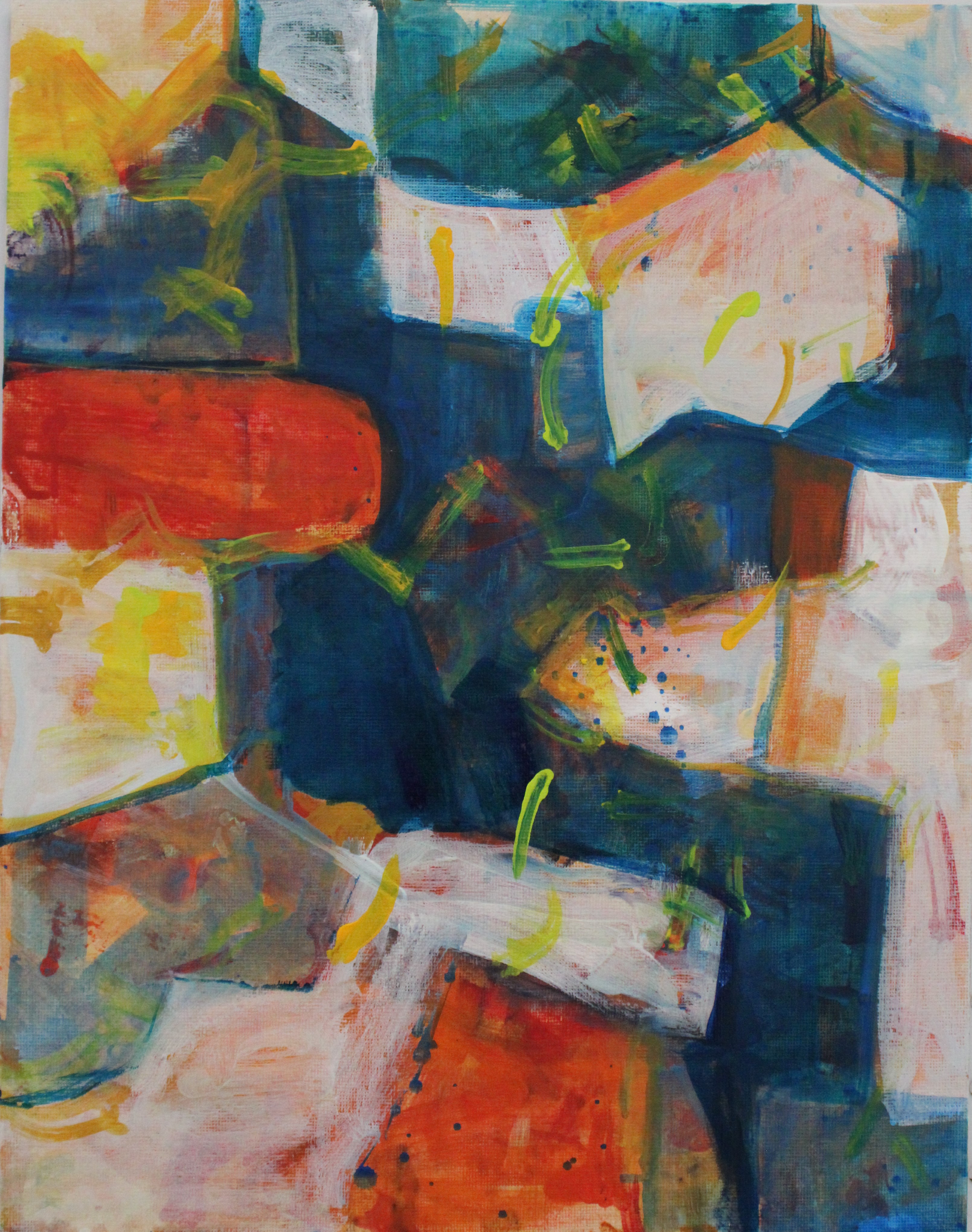 Abstract with White