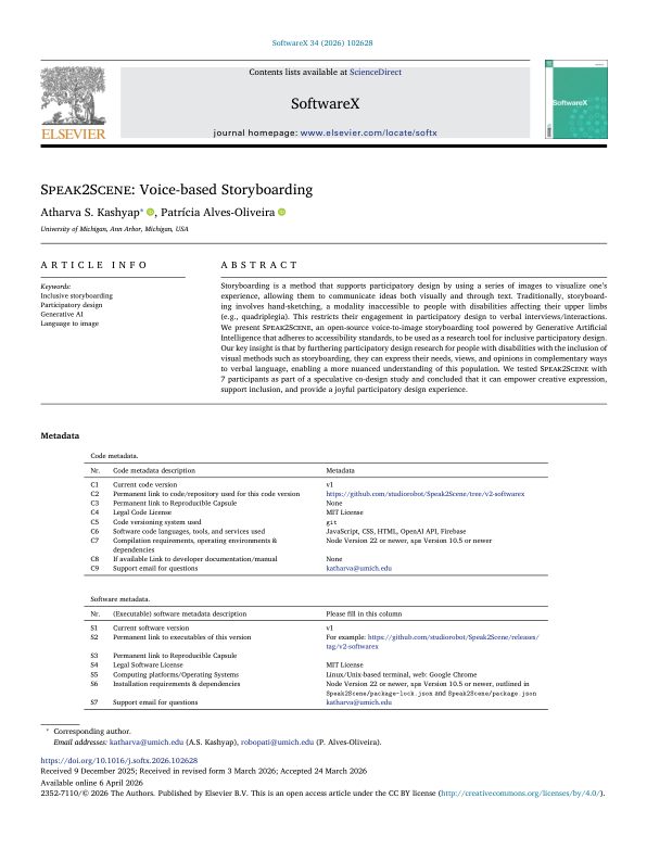 The first page of the paper