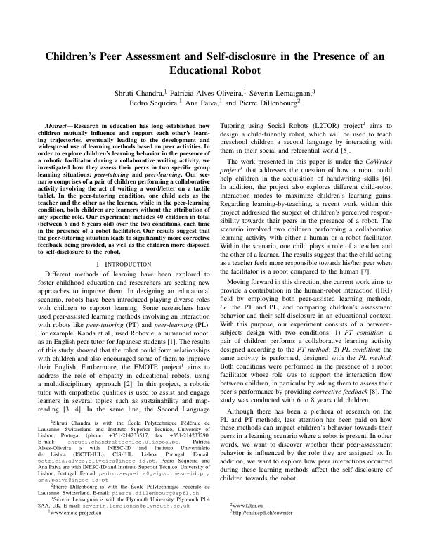 The first page of the paper